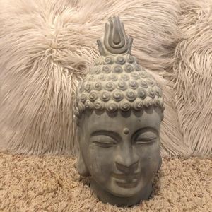Ceramic budda head
